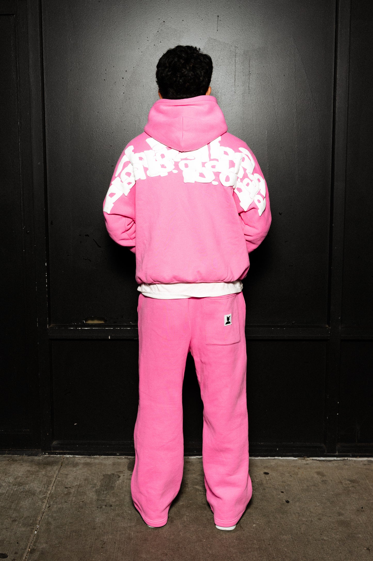 "MULTI-PRINT" SWEATPANTS (CHERRY BLOSSOM)