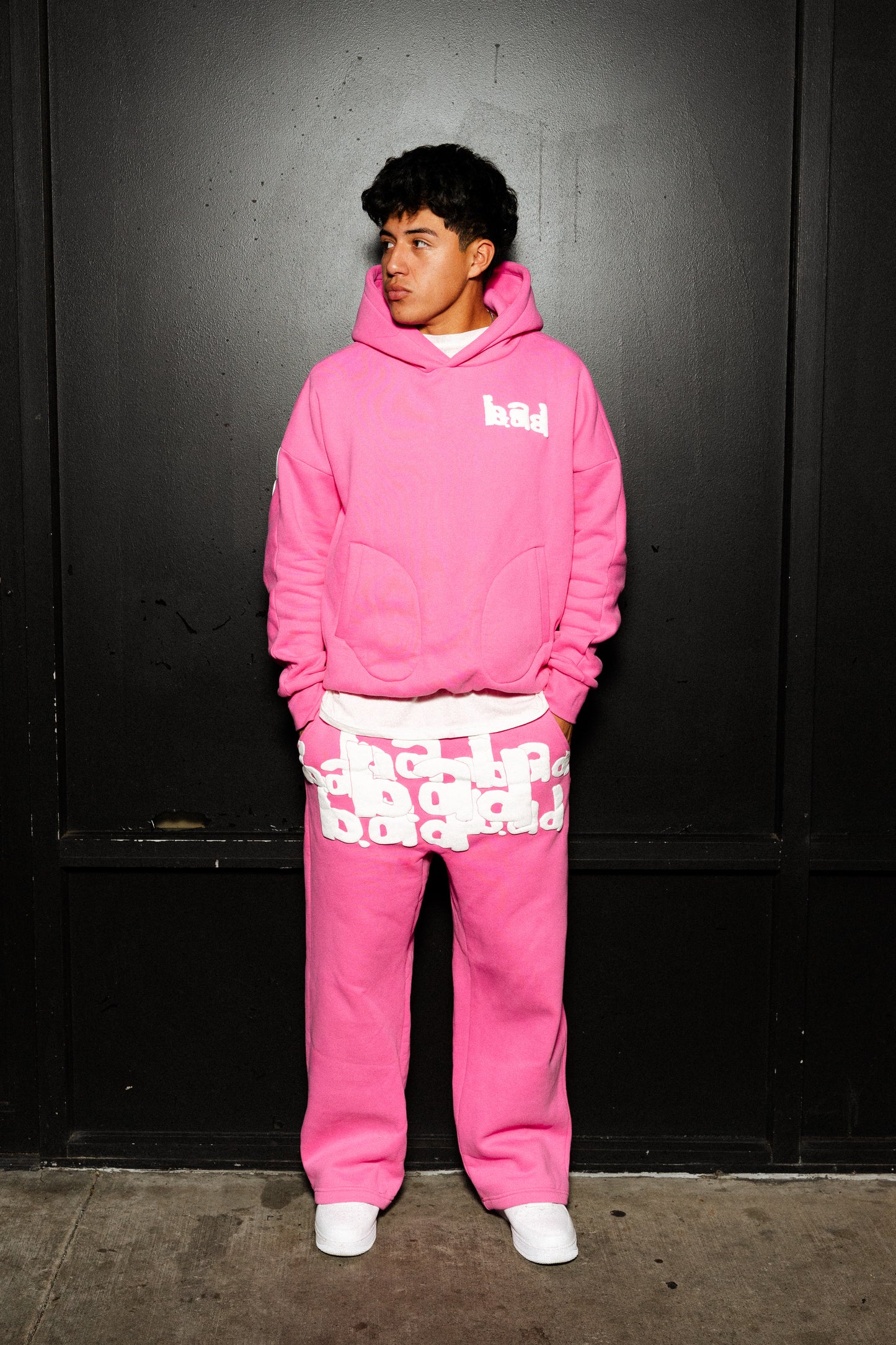 "MULTI-PRINT" SWEATPANTS (CHERRY BLOSSOM)