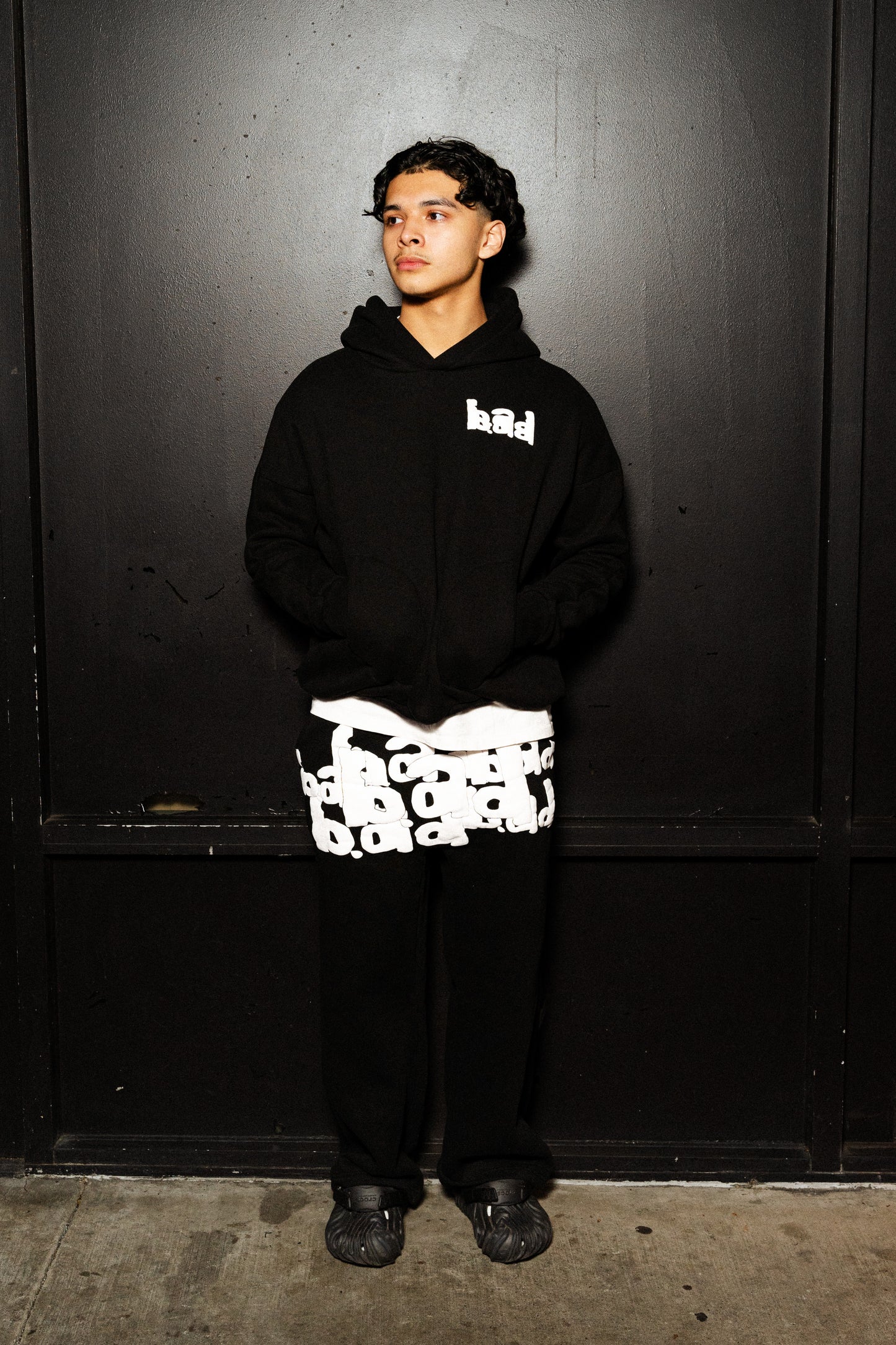 "MULTI-PRINT" HOODIE (NIGHT-FALL)