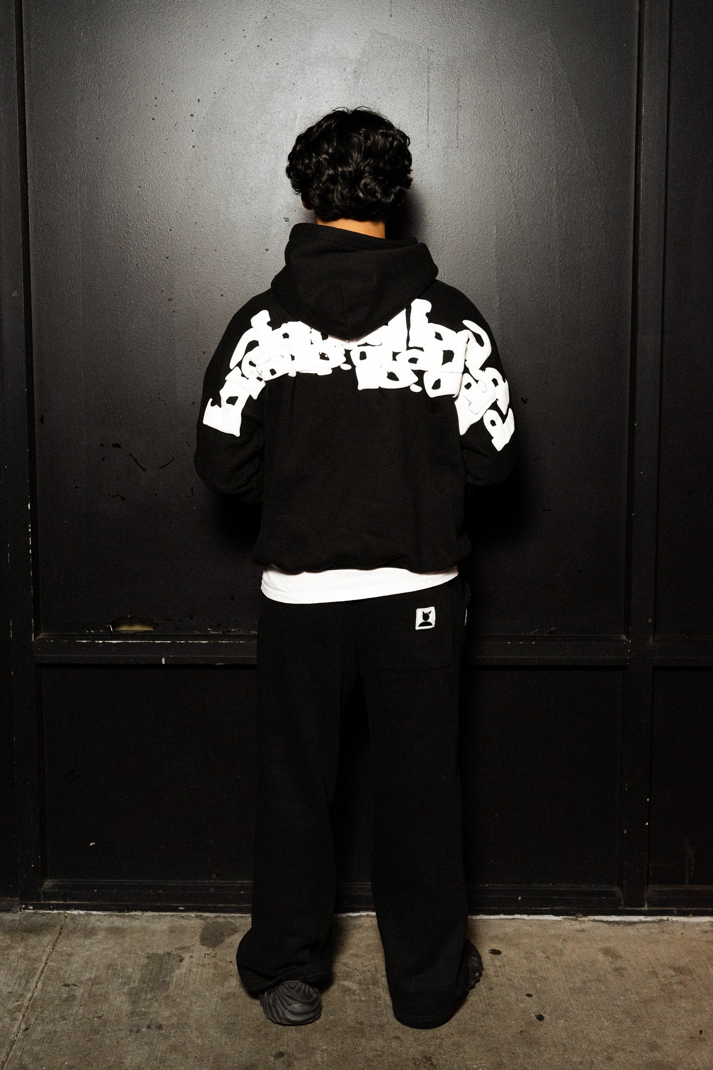 "MULTI-PRINT" HOODIE (NIGHT-FALL)