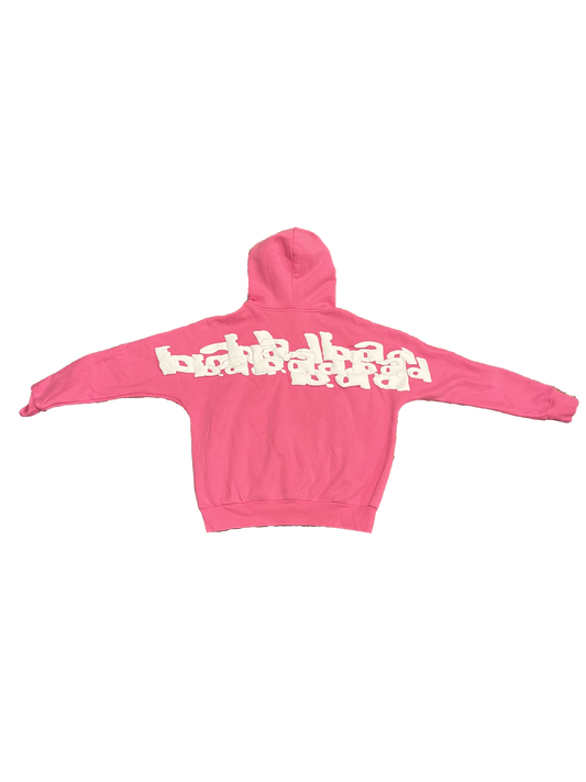 "MULTI-PRINT" HOODIE (CHERRY BLOSSOM)